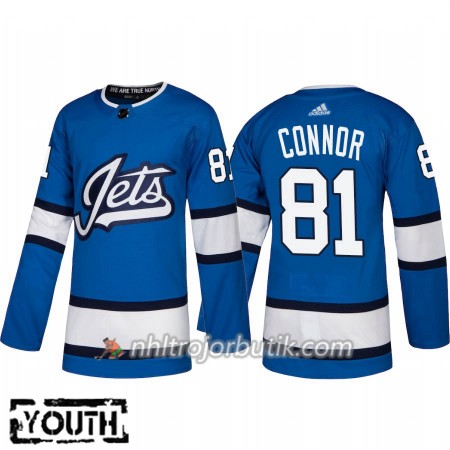Barn Ishockey Winnipeg Jets Tröja Kyle Connor 81 Alternate Adidas 2018-19 Authentic